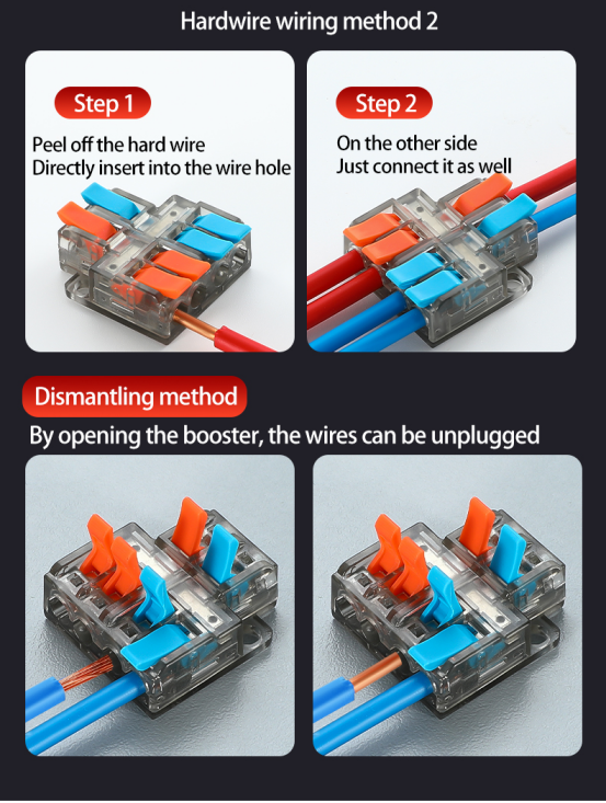 Mini duo in multiple de wiring terminum