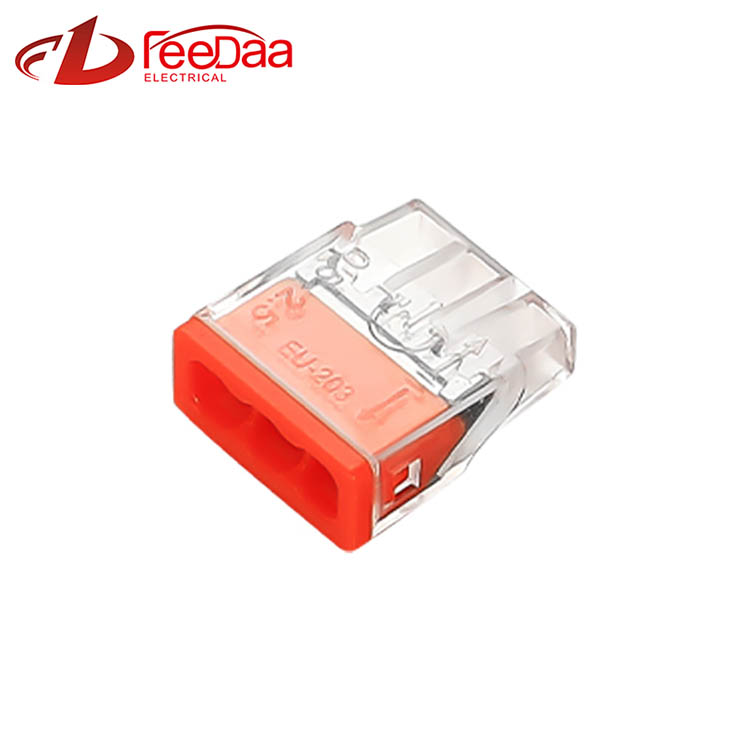 WAGO 2273 Series Celeriter Wire Connector | 1 In 2 Out EU-203